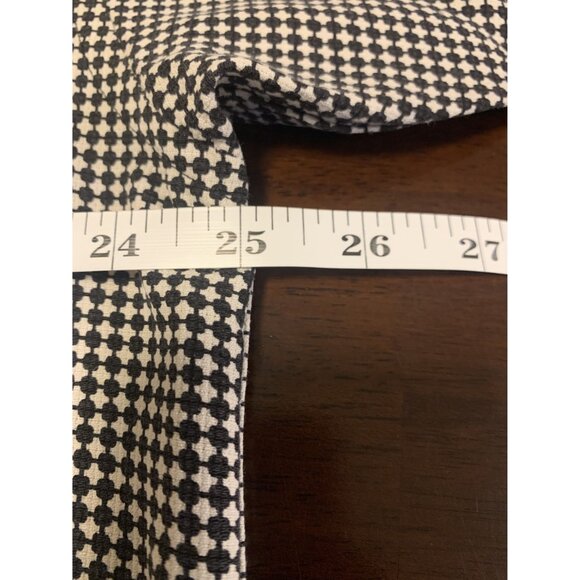 Vintage Silk Houndstooth Button Up Shirt Size XXL - Picture 7 of 10